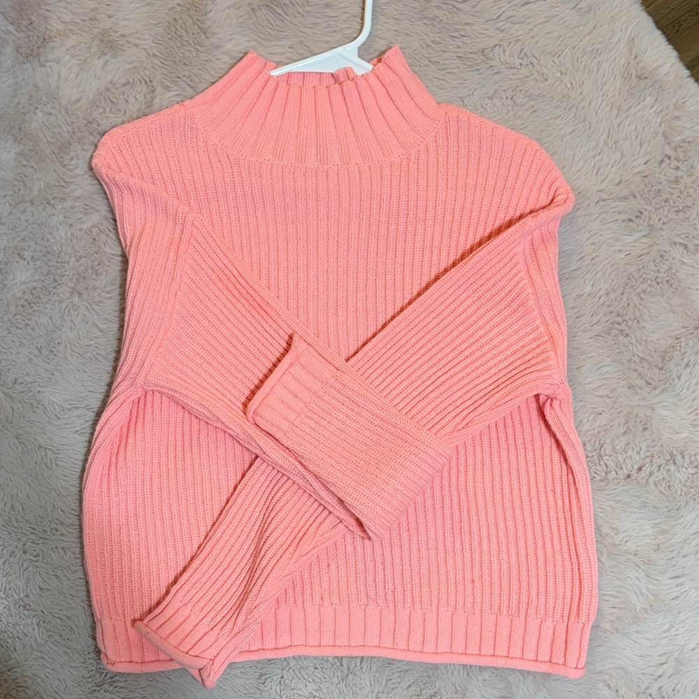Bose Soft Pink Cowl Neck Sweater